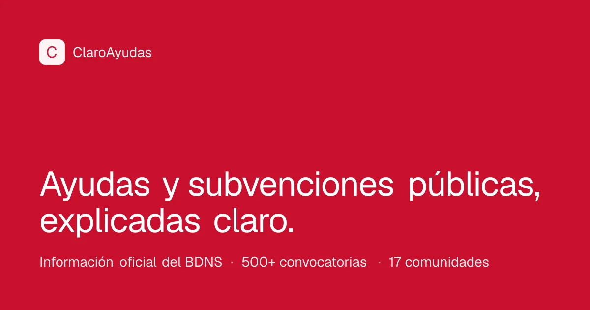 ClaroAyudas — Proyectos