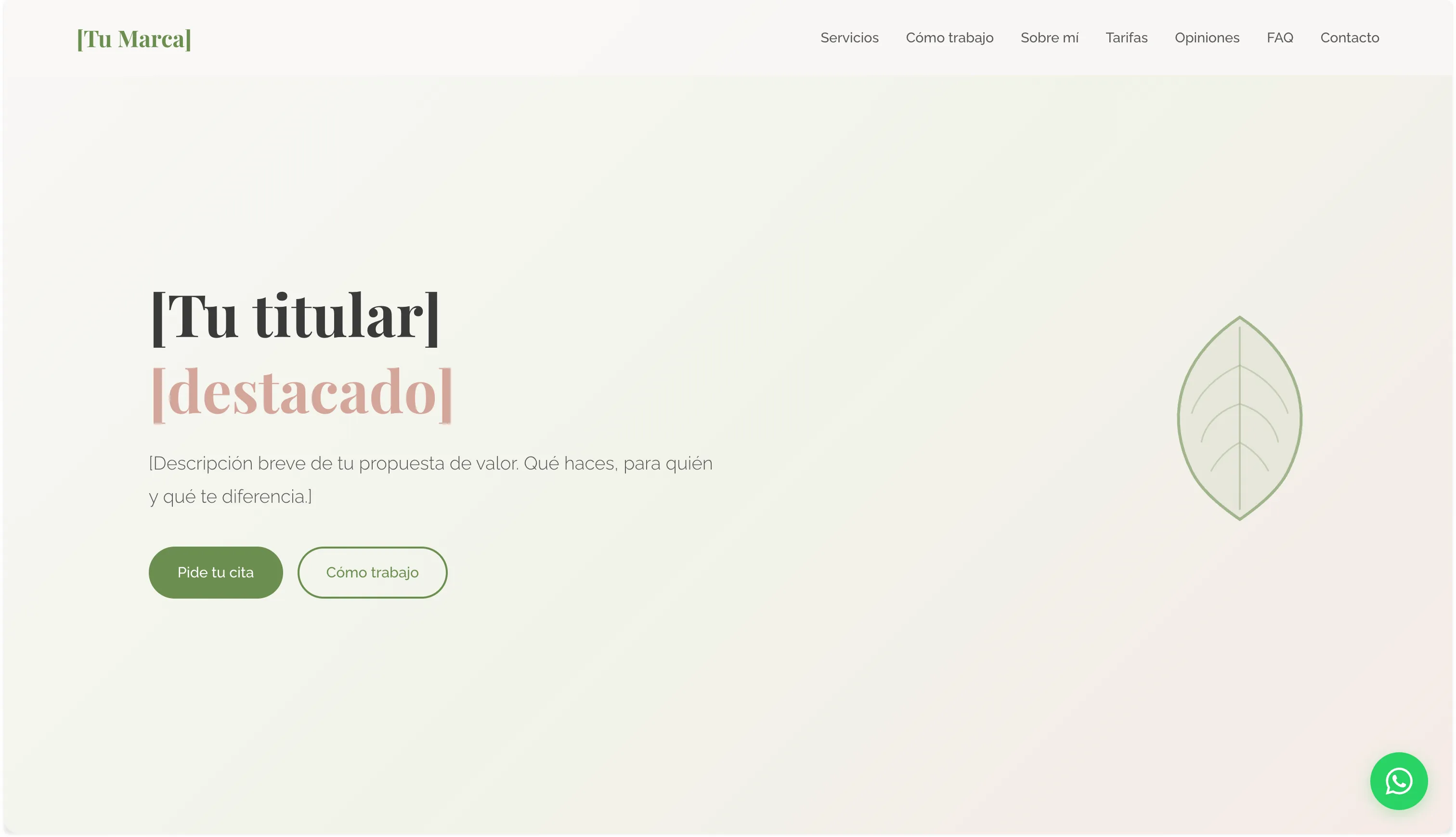 Nutri Template — Proyectos